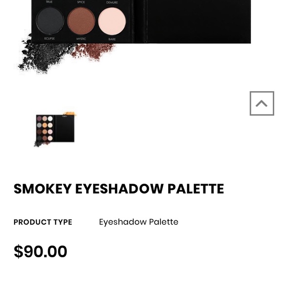CAO Cosmetics smokey eyeshadow palette - Picture 5 of 5